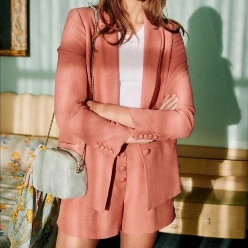 Sezane High Rise Luc Shorts